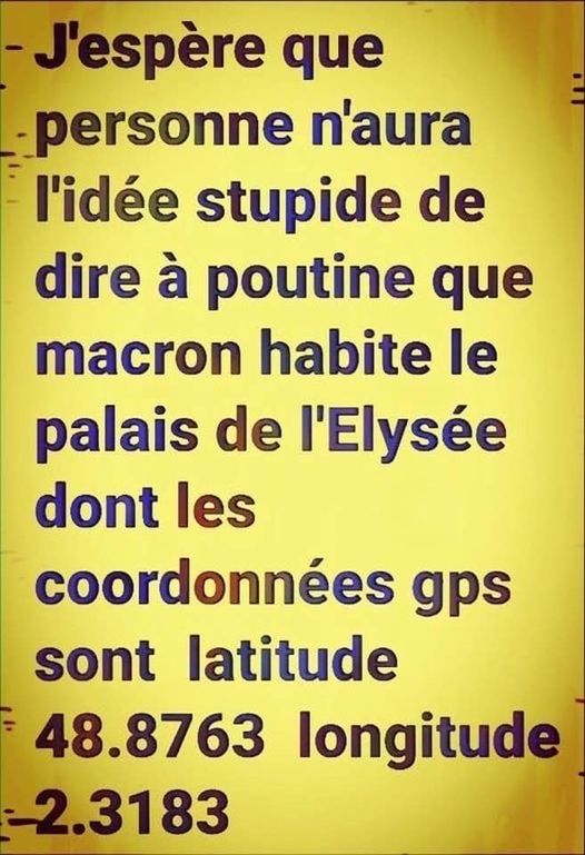 Macron dans la ligne de mire de Poutine