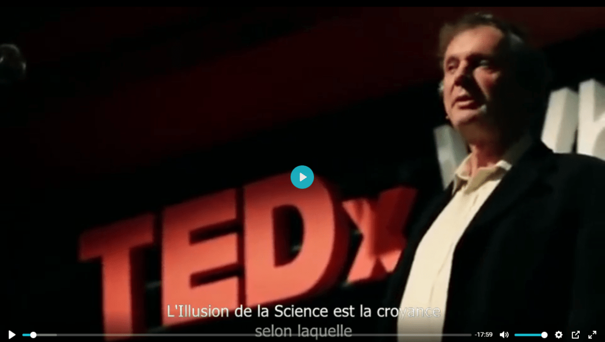 L'illusion de la science, par Rupert Sheldrake