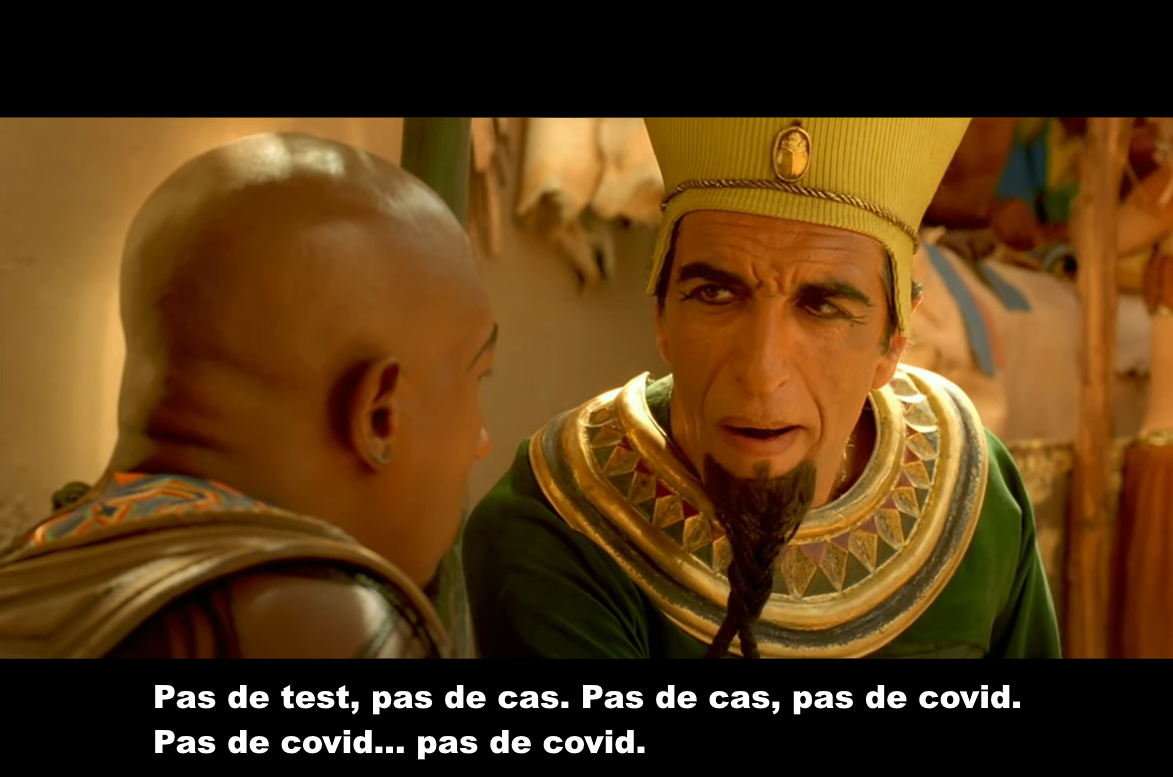 Pas de covid… pas de covid !