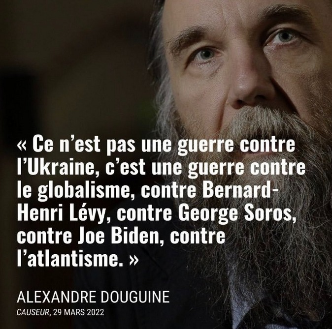 Alexandre Douguine – Guerre en Ukraine, pas contre l'Ukraine